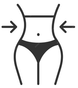 Effet gainant et ventre plat immédiat